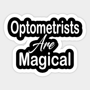 Optometrist Sticker